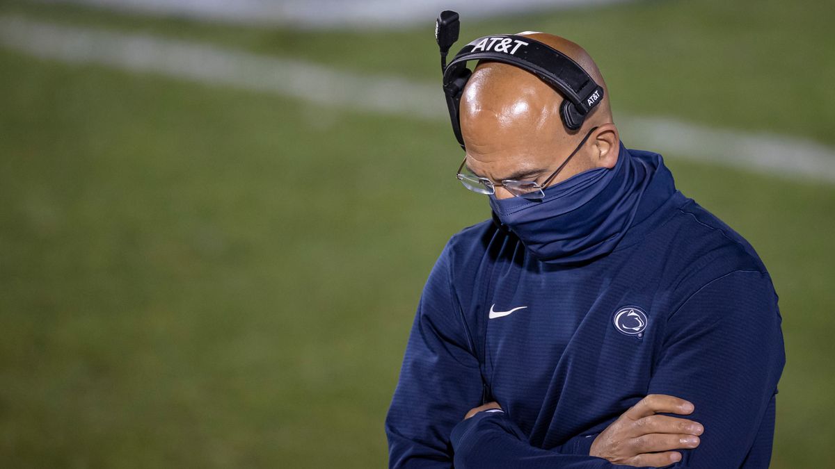 Penn State coach James Franklin.