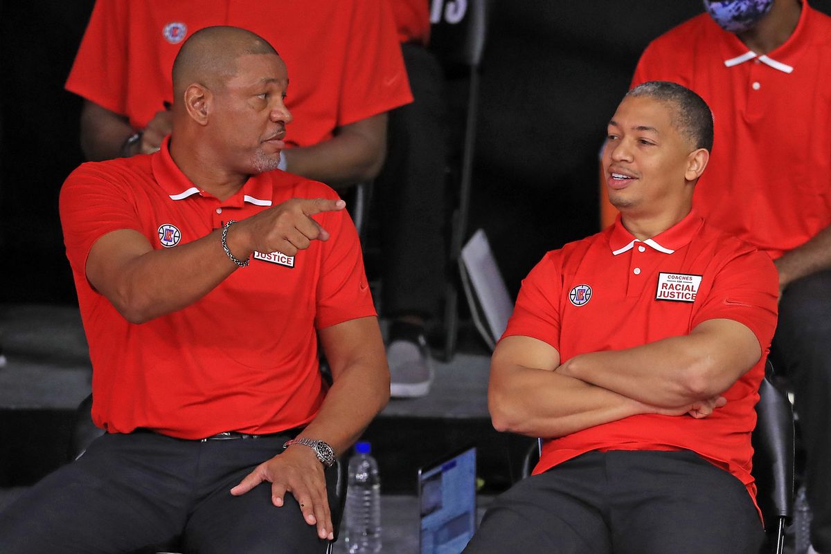 Doc Rivers (76ers) and Ty Lue (Clippers) are  two of the only   seven Black head coaches in the NBA.