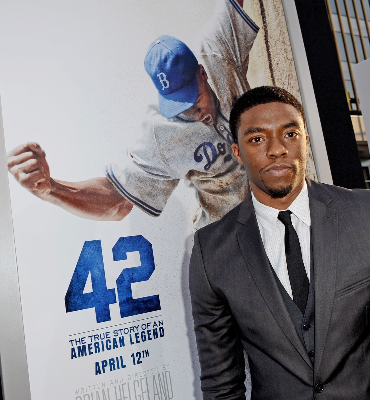 Chadwick Boseman, the actor who played Jackie Robinson and starred in Black Panther, died Friday night at age 43.