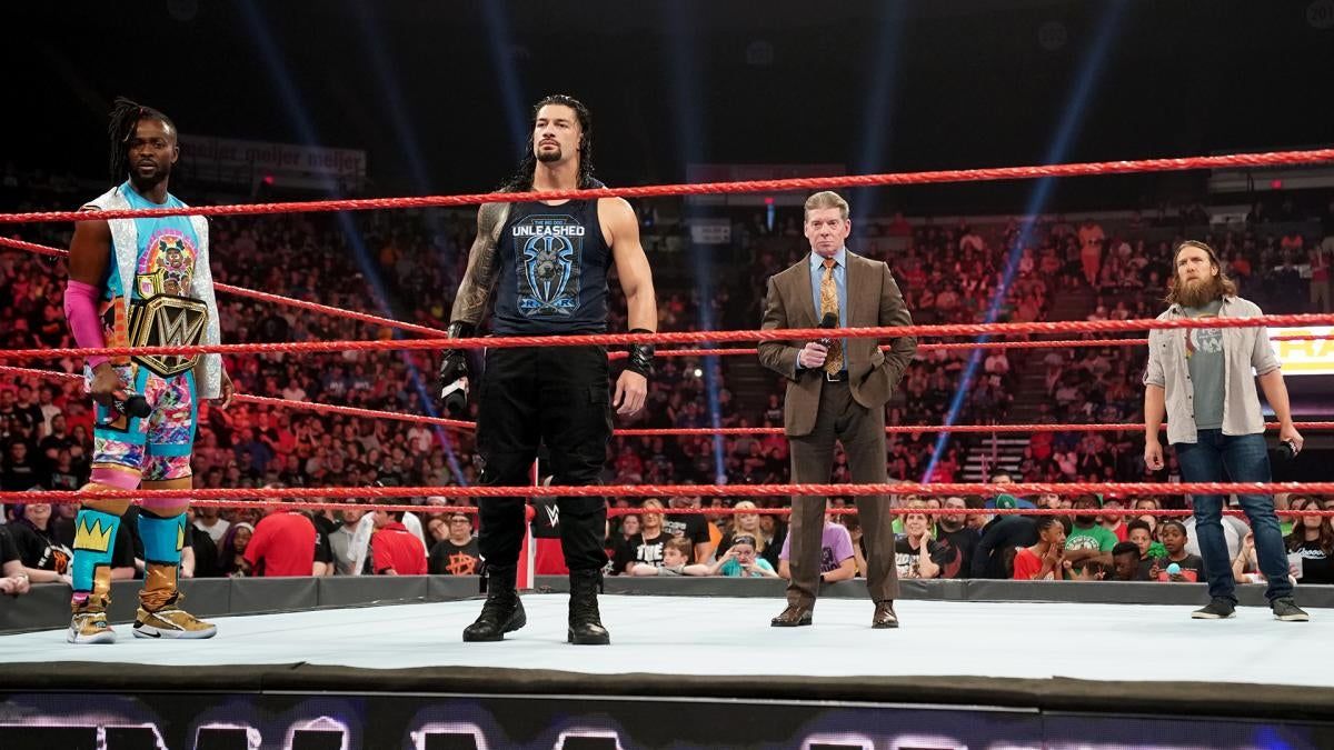 None of these men are actually Monday Night Raw wrestlers.