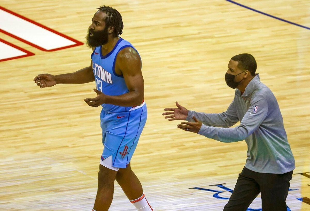 Rockets coach Stephen Silas will now be looking to lead a Harden-less Houston.
