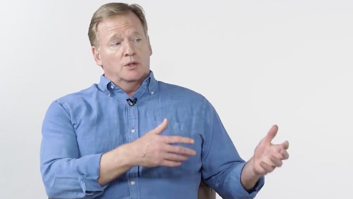 Roger Goodell is the male Kellyanne Conway.