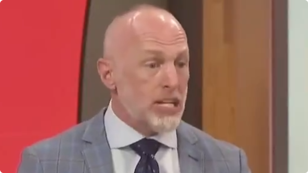 Jeff Garcia, a goofy white dude, is mad for typical goofy white dude reasons.