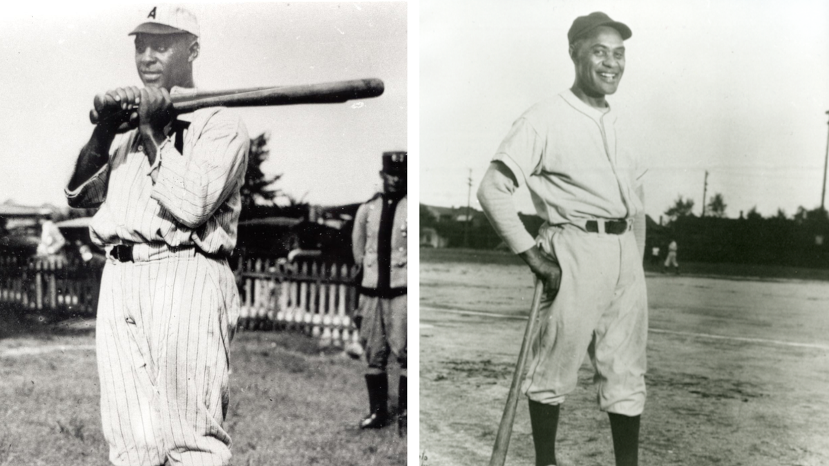 Oscar Charleston (L) and John Henry Lloyd) were two of the best Negro Leagues Players of the early 20th century.