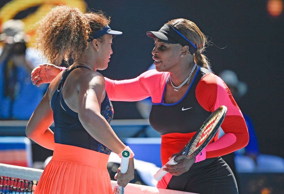Naomi Osaka (left) and Serena Williams are both investing in women’s sports.