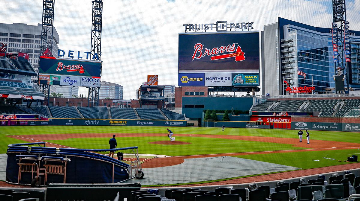 Welcome to Atlanta’s Truist Park, also known as “White Flight Stadium.”