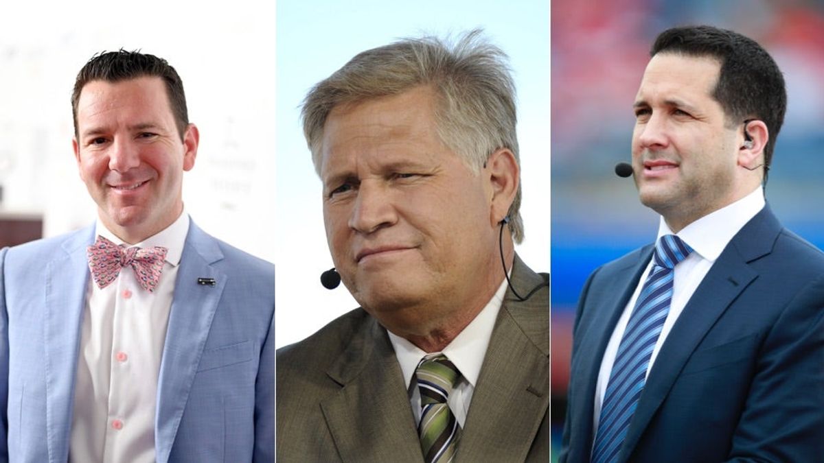 Ian Rapoport, Chris Mortensen, Adam Schefter.