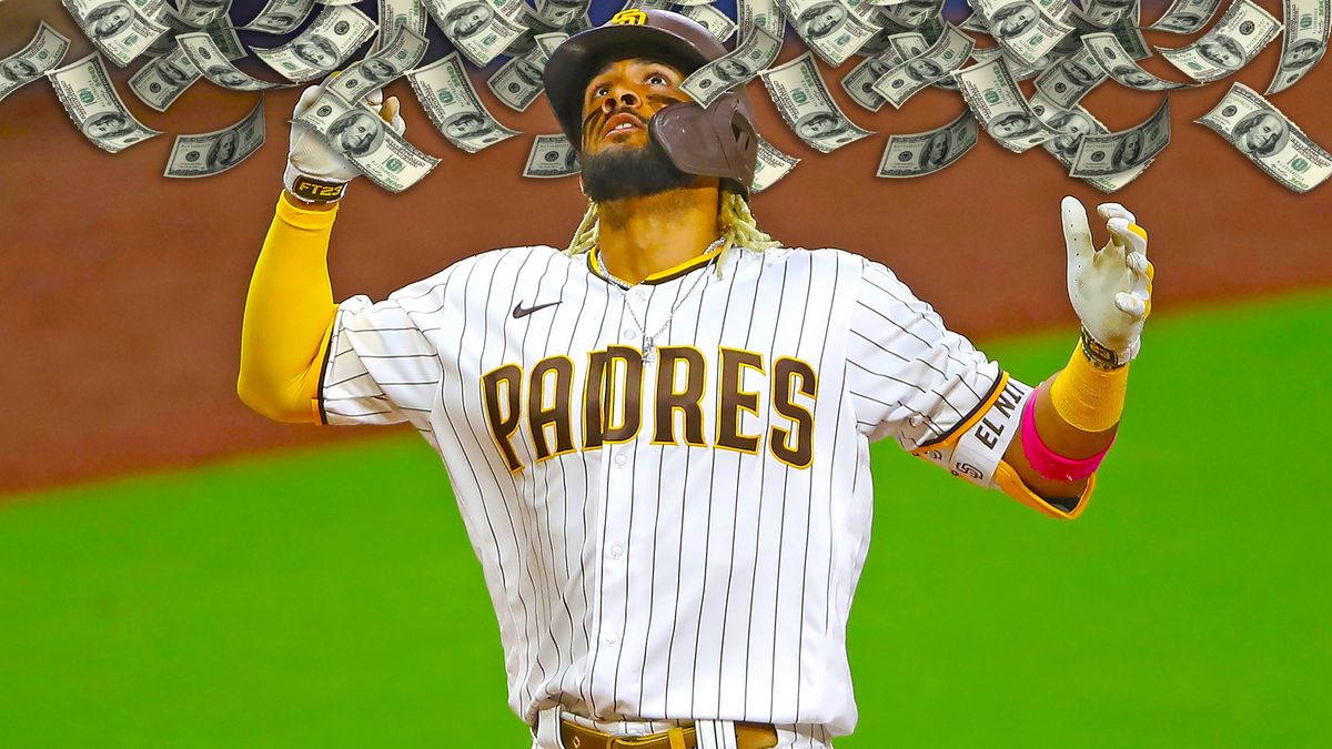 Fernando Tatis Jr.’s rain (of cash) has begun.