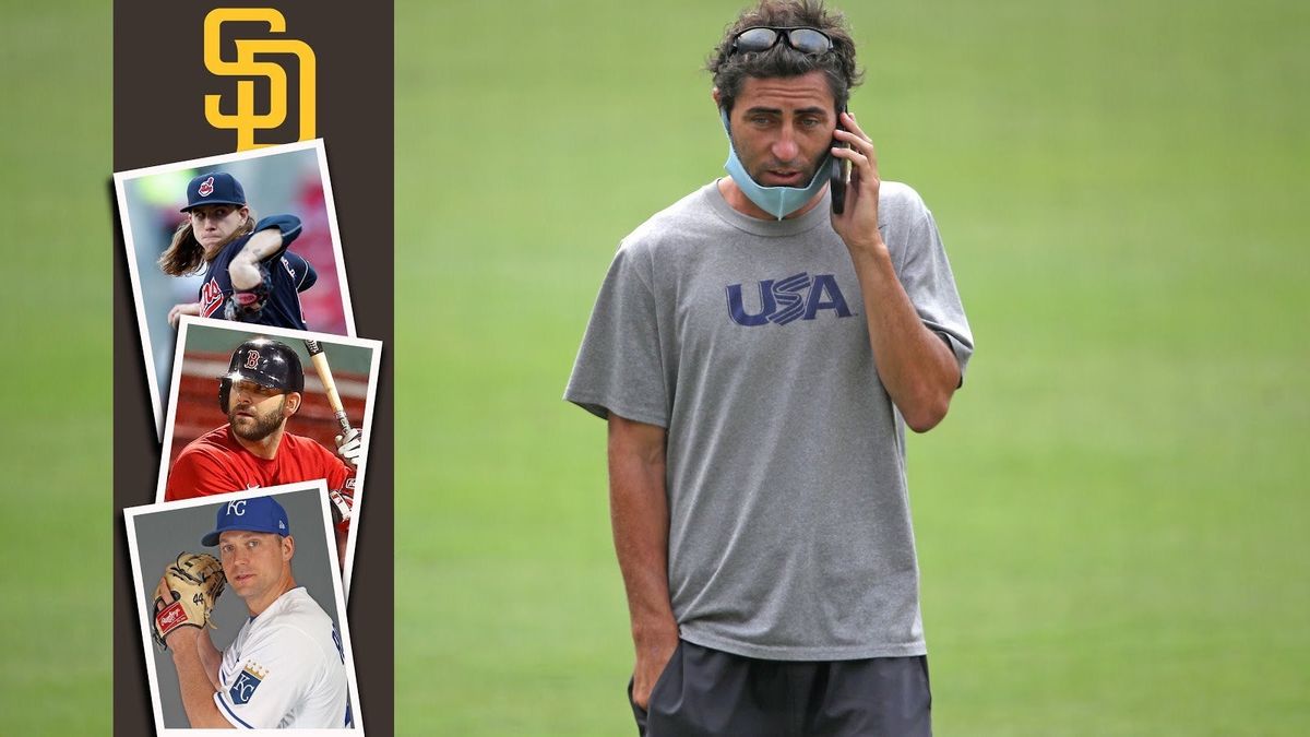 Padres GM A.J. Preller managed to swing deals for Mike Clevinger, Mitch Moreland and Trevor Rosenthal (inset) before the trade deadline.