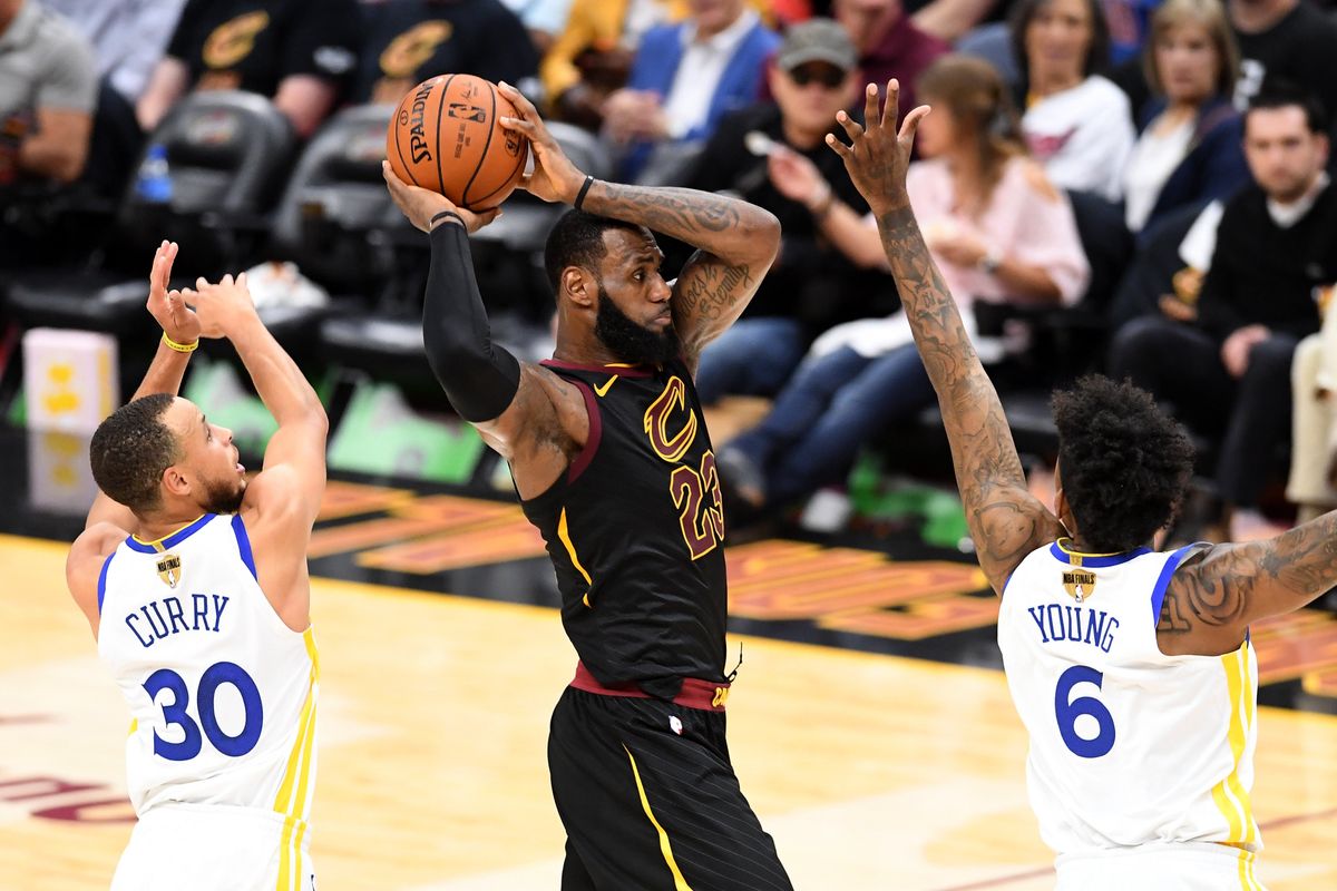 Did everyone just forget about LeBron James leading the Cavs to the greatest upset in NBA Finals history?