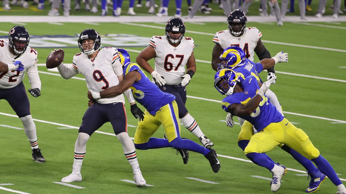 Brian Griese shared that Nick Foles basically has no confidence in coach Matt Nagy’s playcalling.