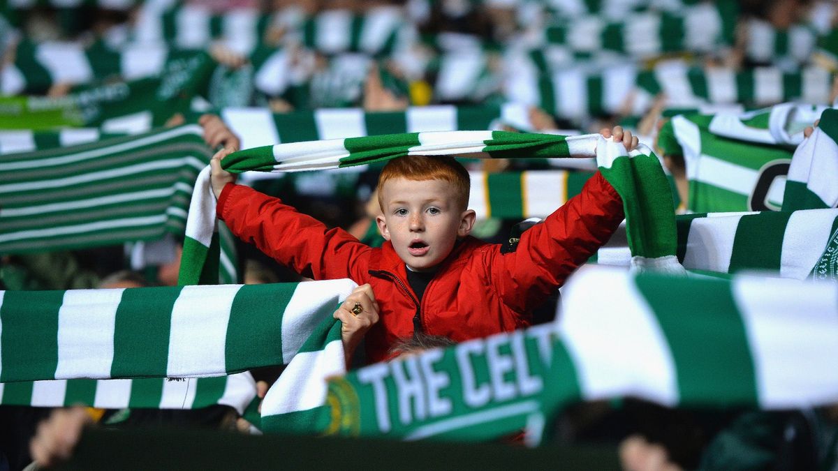 Photo of unrelated Celtic fan by Mark Runnacles/ [object Object]