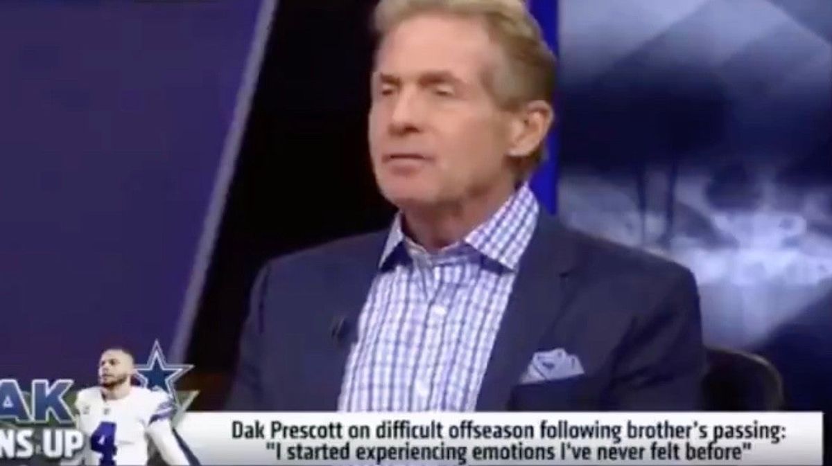 World-class shithead Skip Bayless has found a new low.