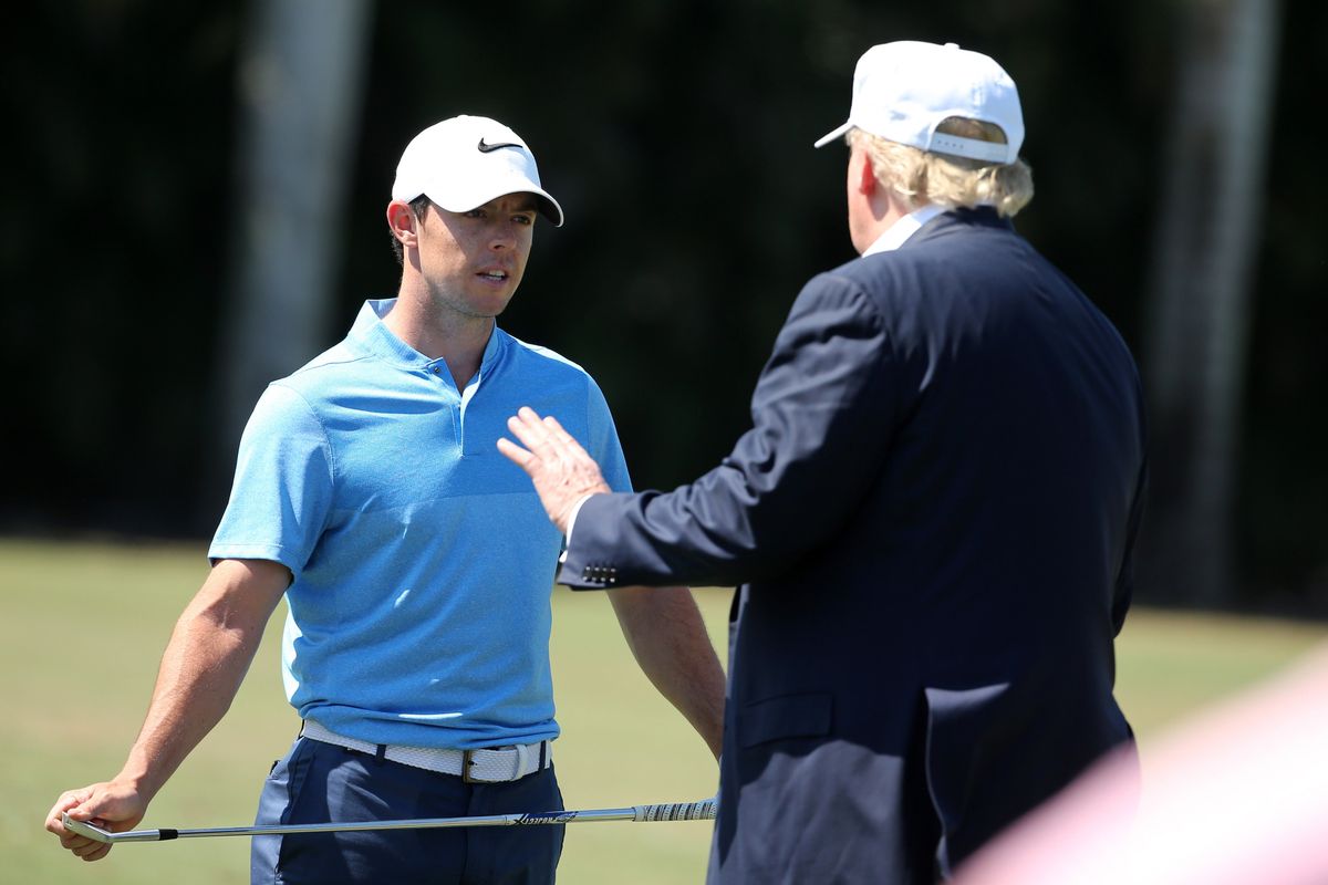 World’s top golfer Rory McIroy says he won’t be joining President Trump on the golf course anymore.