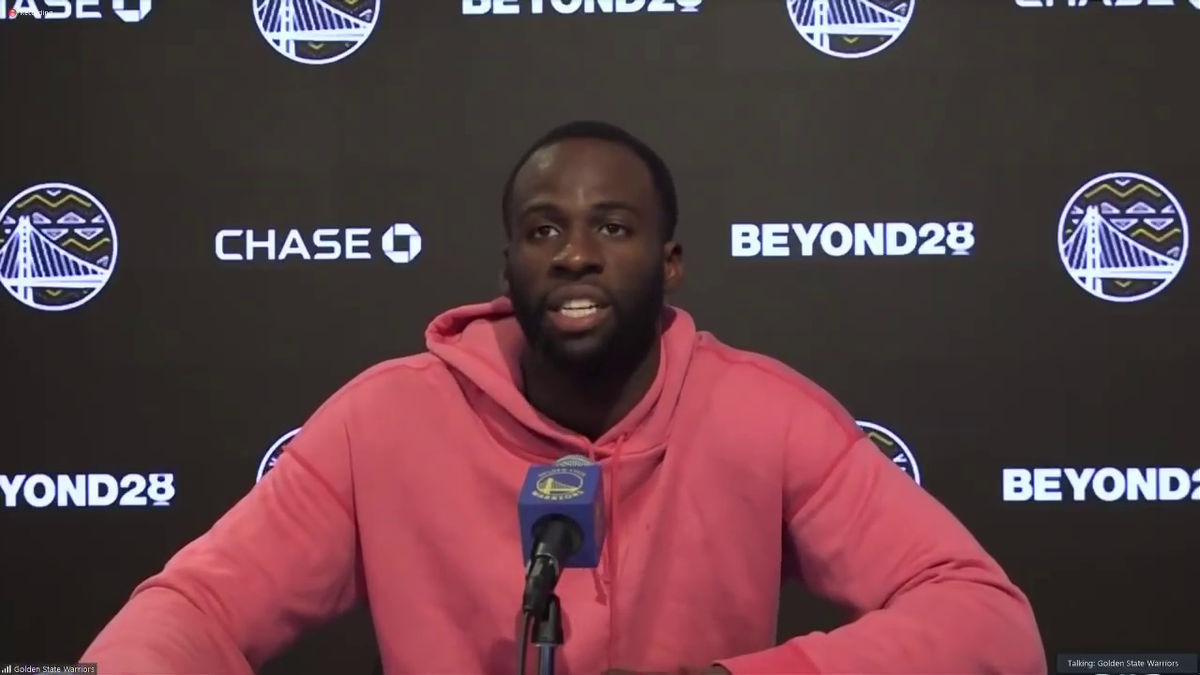 Draymond Green teed off on the double-standard for players asking to be traded on Monday night.