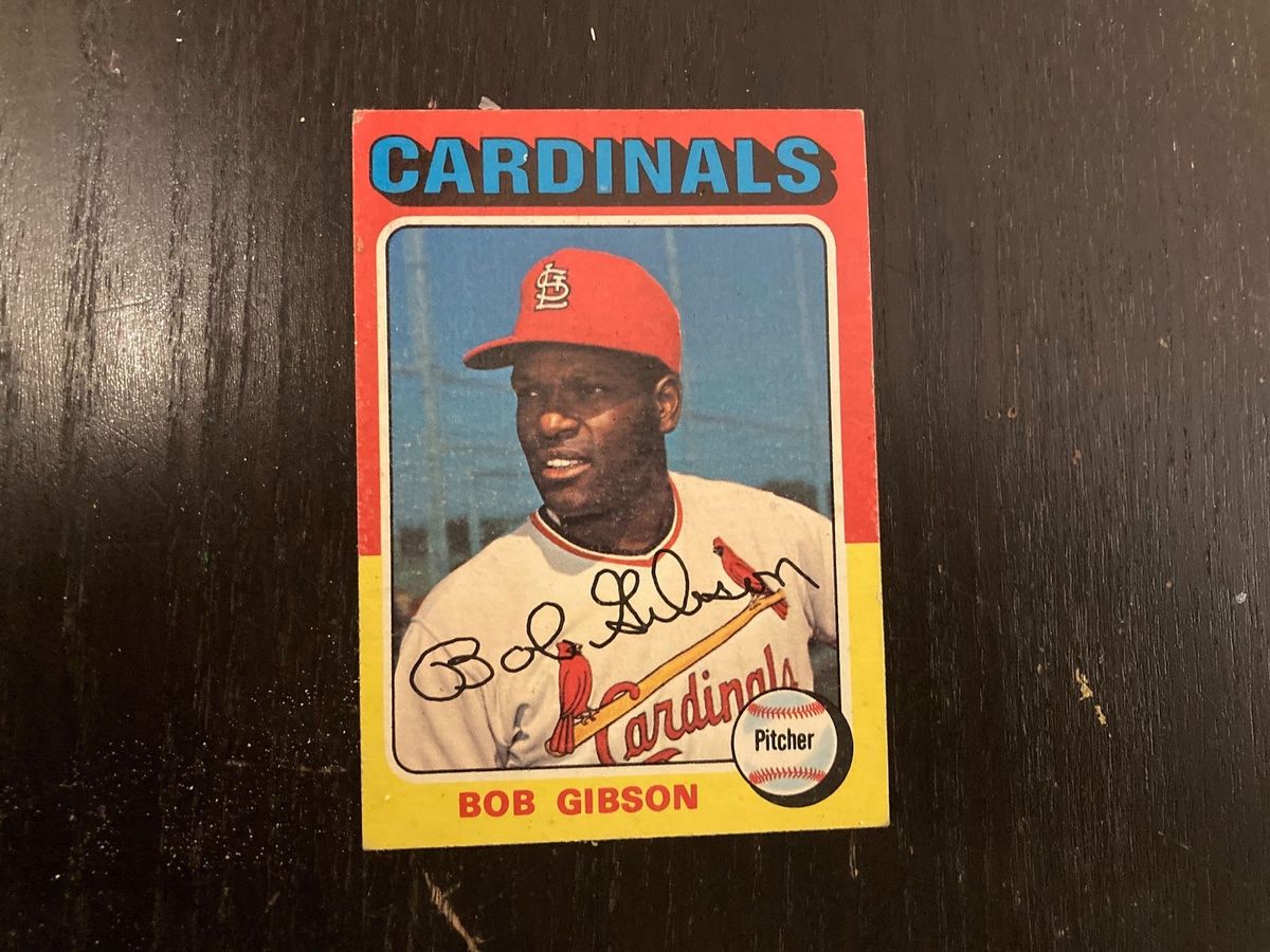 1975 Topps Bob Gibson