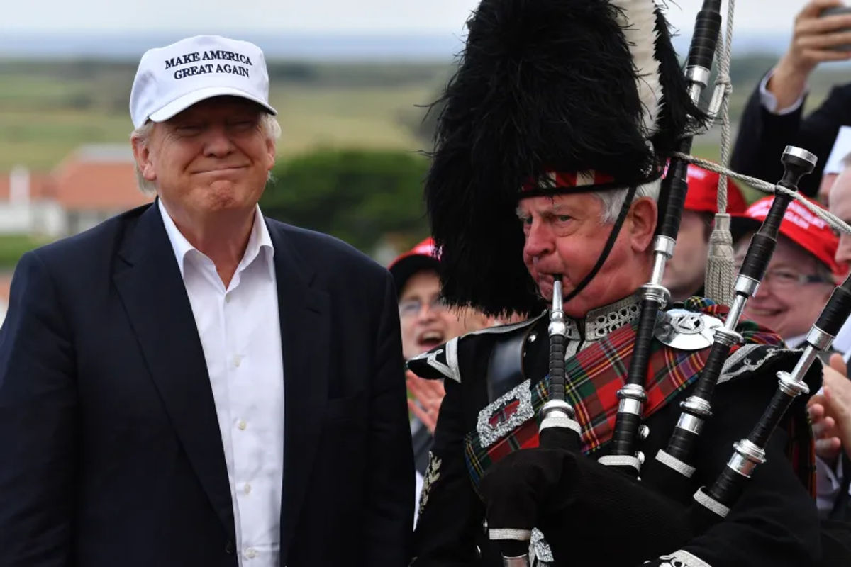 When you espy a child’s vulnerable golf ball on the green.
