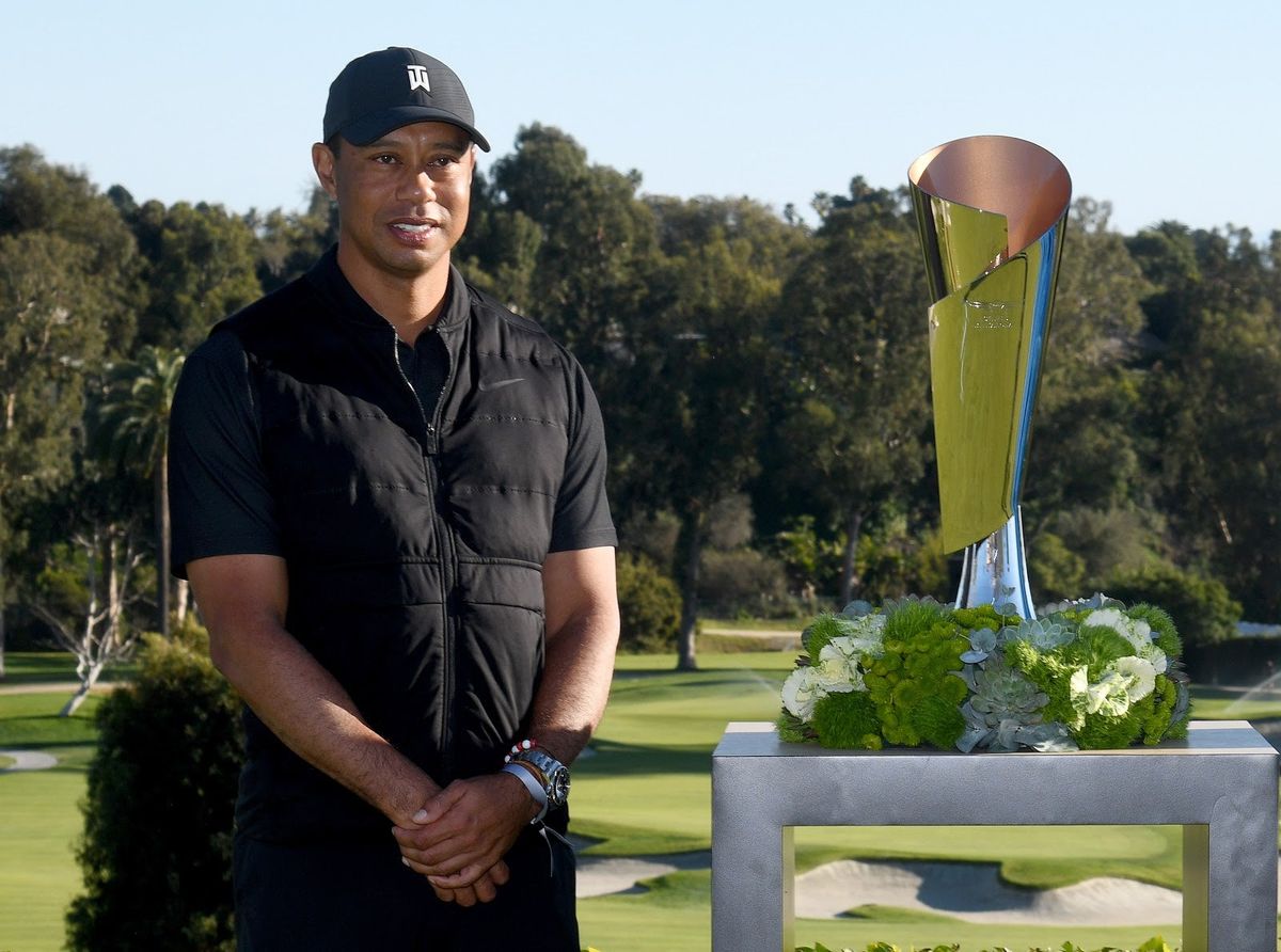 Tiger Woods is home recovering from his crash last month.