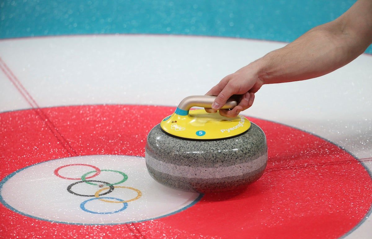 That’s Matt Hamilton’s hand. Photo: Natacha Pisarenko/ [object Object]