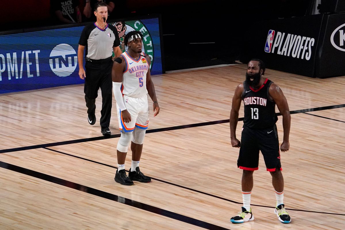 James Harden “played like shit” in Game 7 Wednesday, and Lu Dort didn’t, but Rockets still moved on.