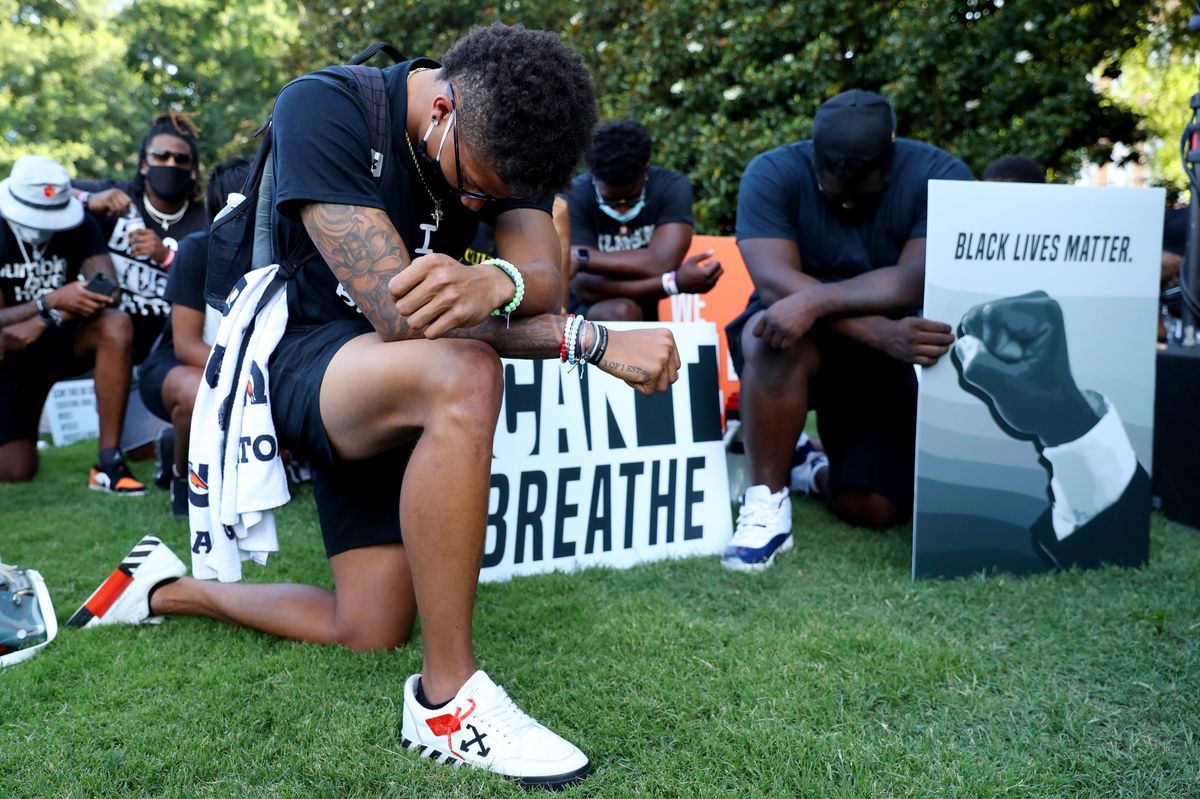 Clemson’s football team is on campus and leading protests for Black Lives Matter. How much do the lives of college athletes matter to their schools?