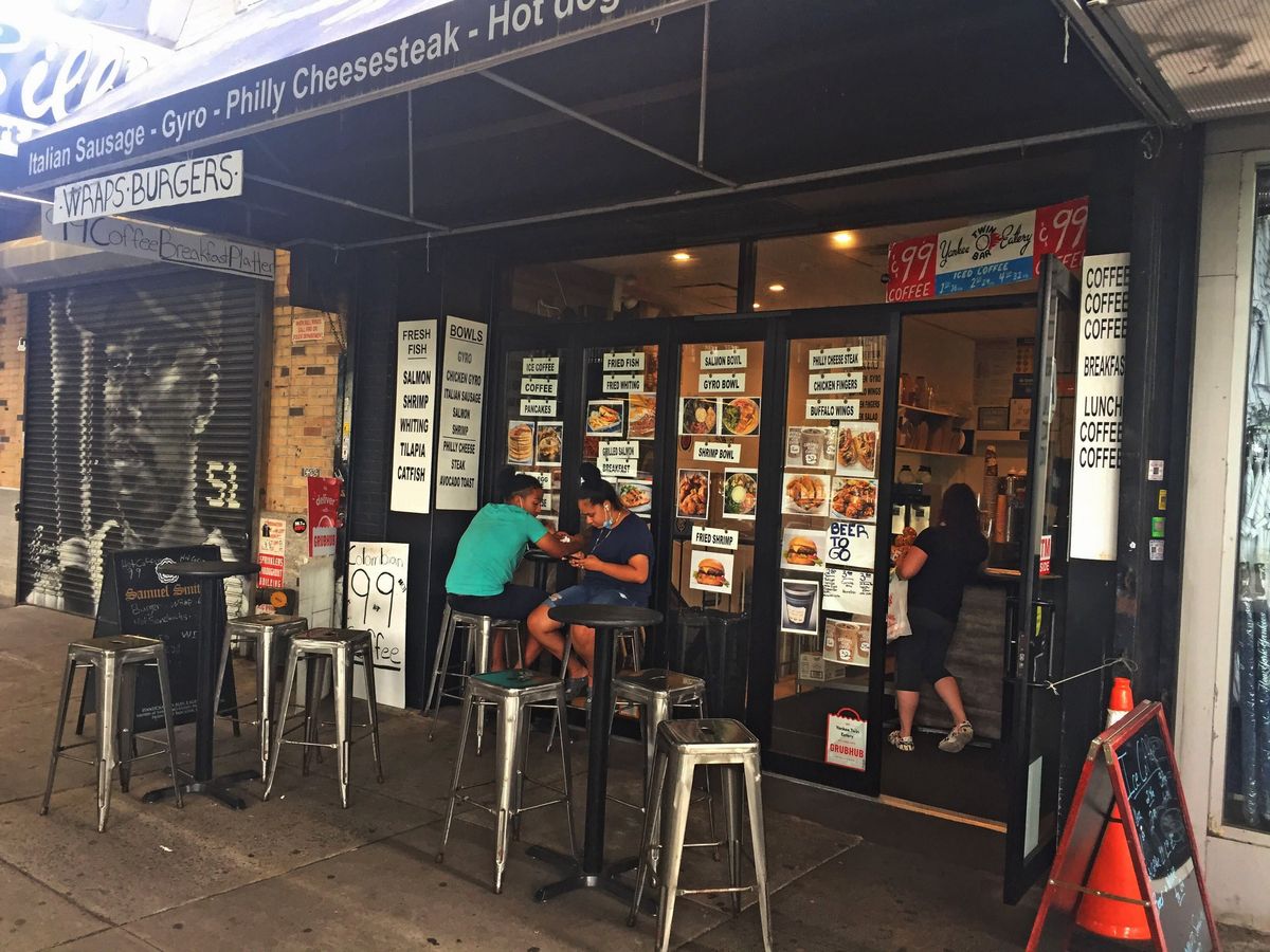 It’s not going to be baseball as we know it at Yankee Twin Eatery in the Bronx.