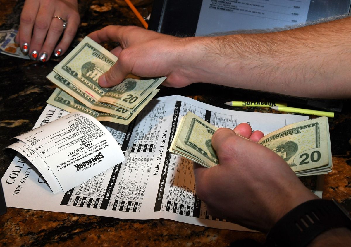 Not even the entire world shutting down can stop people from gambling on sports.