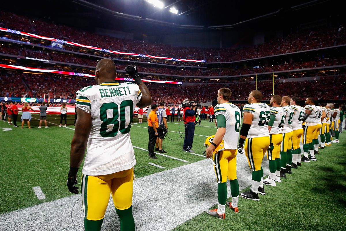 Former NFL player Martellus Bennett rips the NFL and white players, coaches and media for systemic racism in the league.