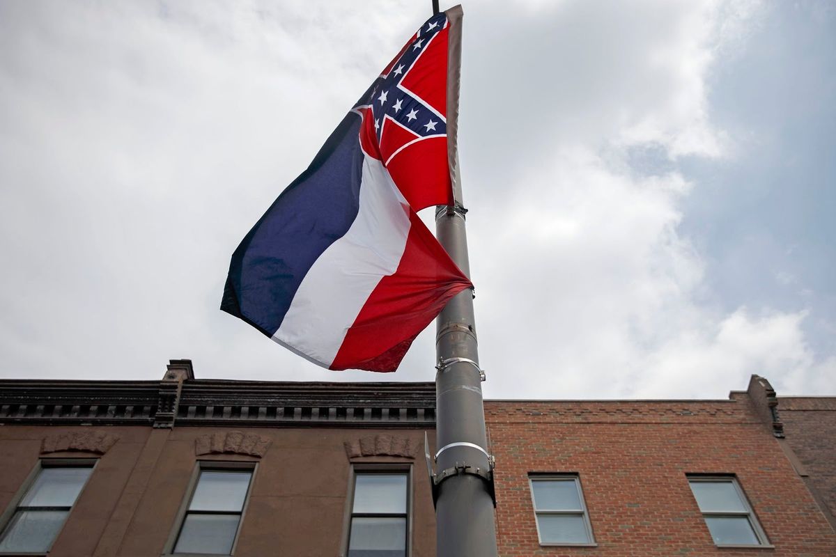 The state flag of Mississippi will have a different look after the state legislature voted to remove the Confederate flag from it.