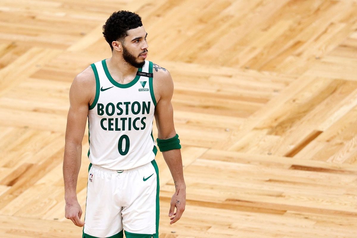 Jayson Tatum is a shot maker from a nywhere o n the court.