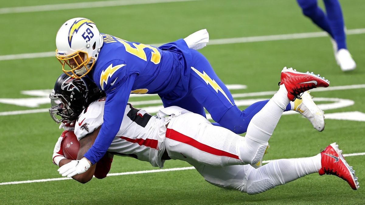 Here we see Nick Vigil and Todd Gurley attempting to play a decent game of football. They failed.
