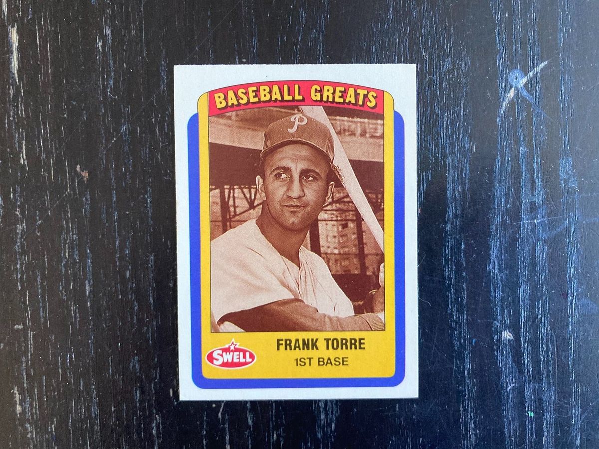 1990 Swell Baseball Greats Frank Torre