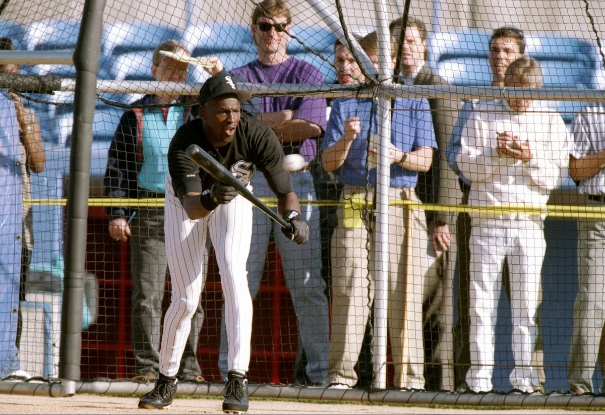Michael Jordan only hit .202 in his one season in the minors.