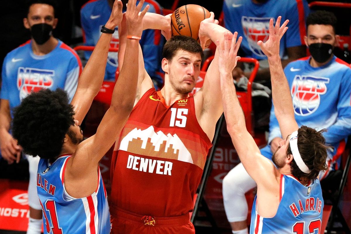 Nikola Jokic is the man tonight.