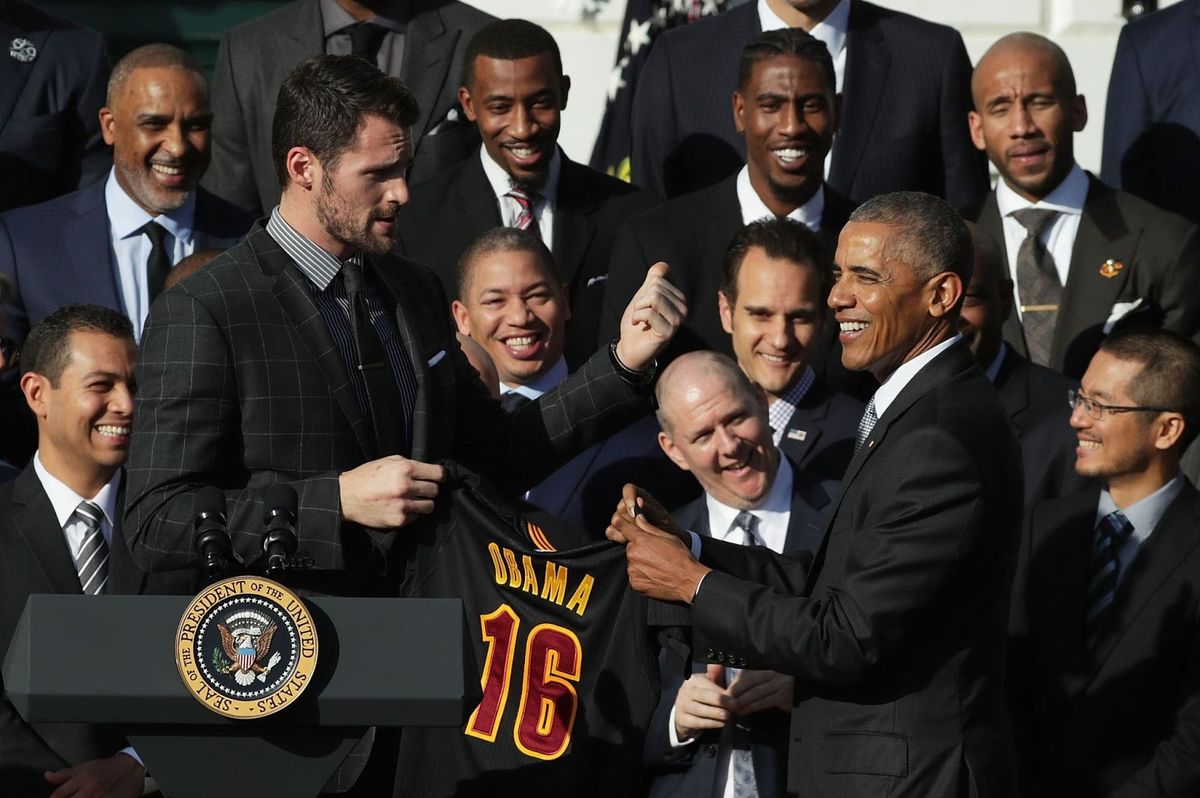 An NBA team hasn’t been to the White House since the Obama administration.