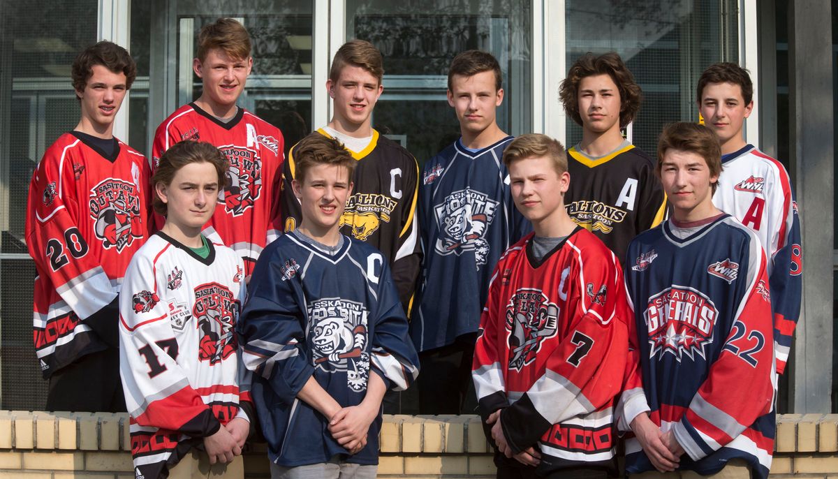 Pictured: the  [object Object]  class of 2016. L-R: Cole, Connor, Jack, Adam, Cole, Alex, Kade, Riley, Logan, Jagger