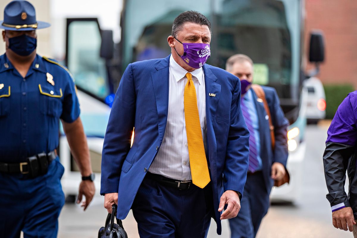 Ed Orgeron, per usual, is at the heart of a mess for LSU.