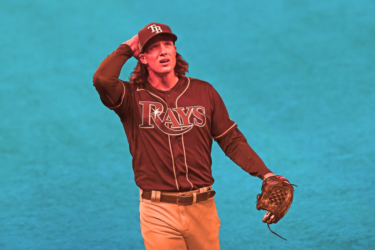 Rays’ Game 1 starter Tyler Glasnow was left out there a tad too long.