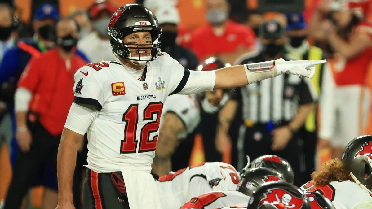 Here’s Tom Brady still complaining about the numbers on the opposing offensive linemen next year, probably.