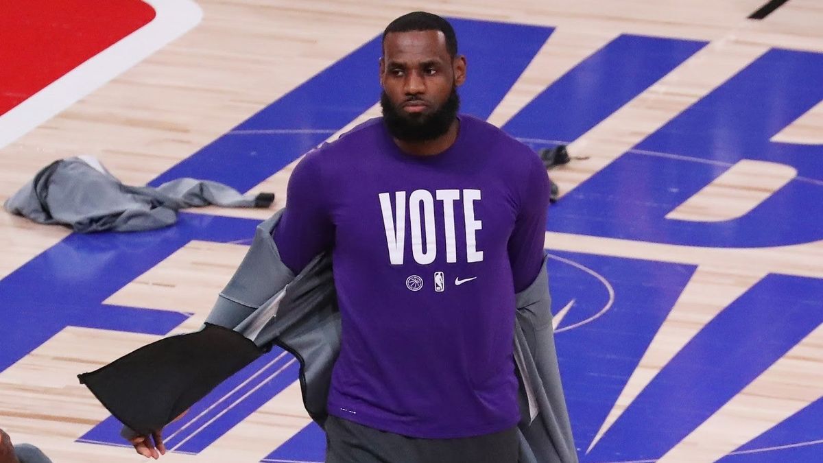 LeBron James hasn’t sees you, state legislatures trying to make voting harder for marginalized group.