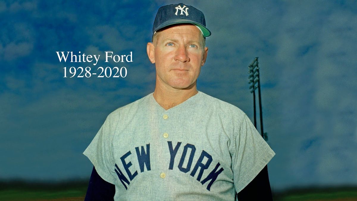 The Chairman of the Board, Whitey Ford, died Thursday at age 91.