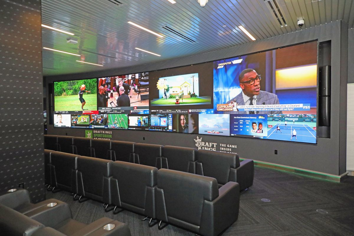 In November of 2018 the DraftKings Sportsbook at Resorts Casino Hotel in Atlantic City, New Jersey made opened its doors for the first time.