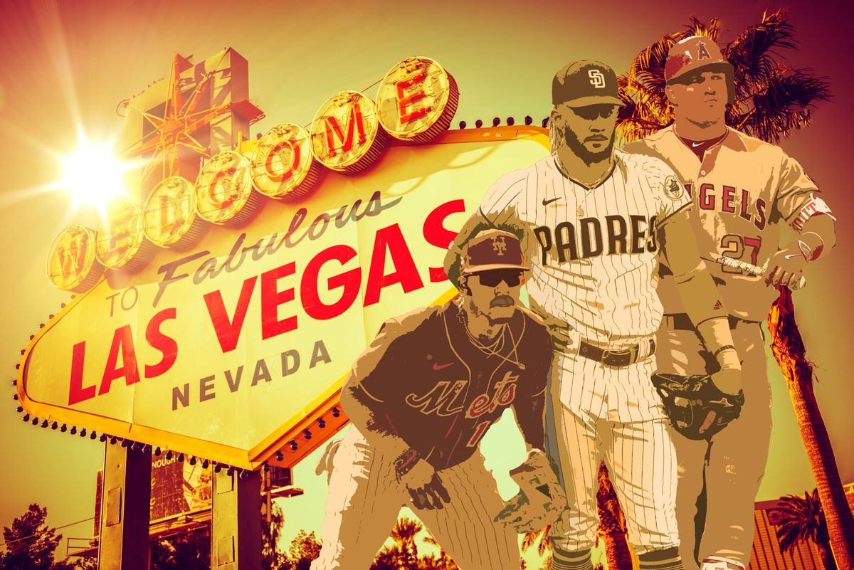 Franciso Lindor, Fernando Tatis Jr. and Mike Trout