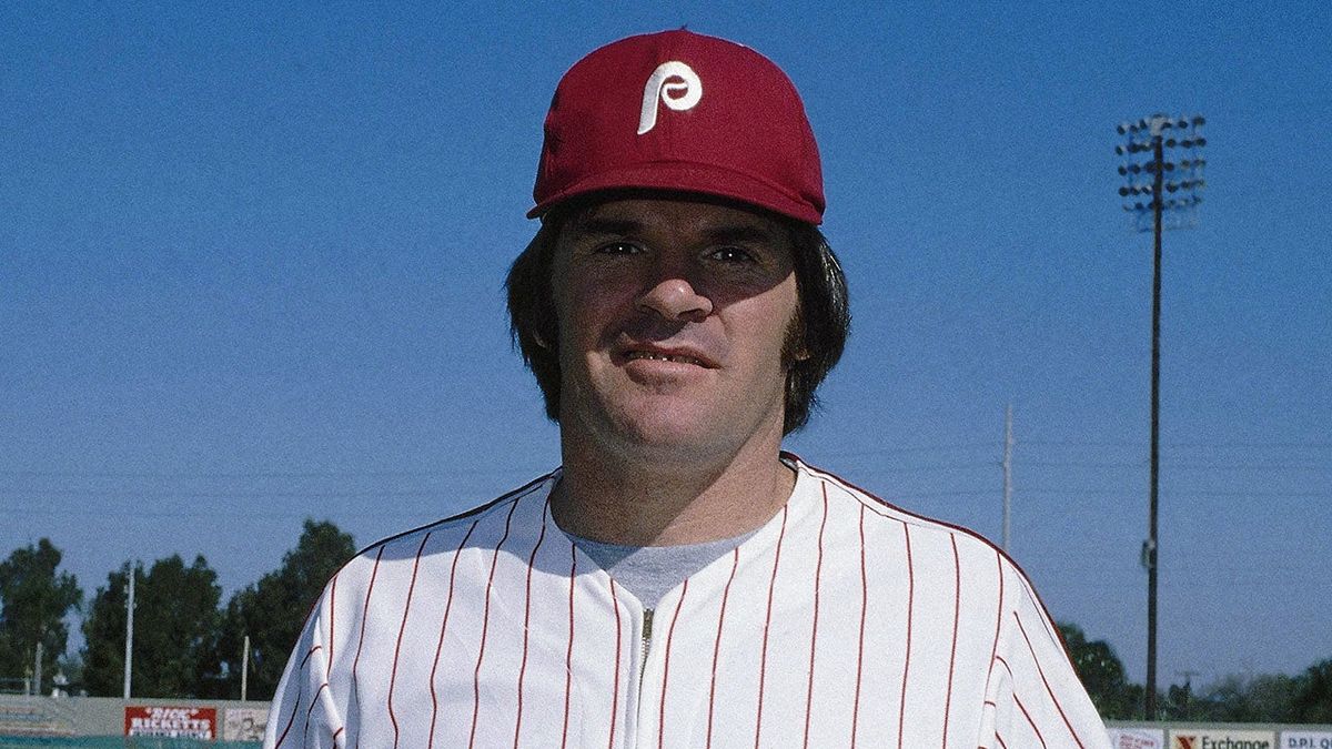 Pete Rose with the Phillies in 1979. Photo:  [object Object]