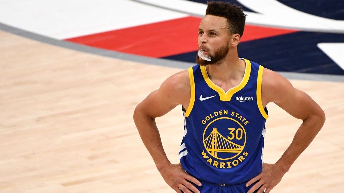 Steph Curry after hearing how his team’s announcers clowned him, probably.