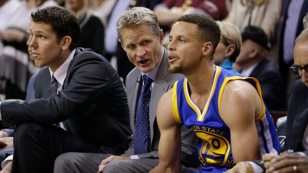 Starters glumly sitting on the bench has become a common sight during the playoffs. (Photo credit: Tony Dejak/ [object Object] )