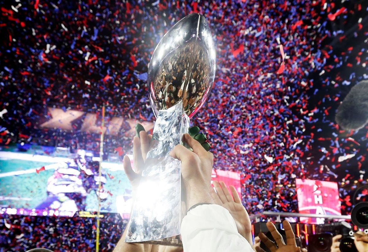 Hey it’s the Lombardi Trophy!