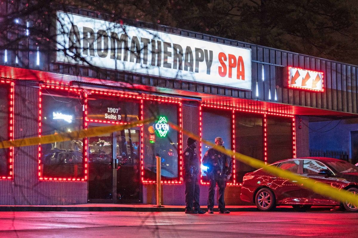 Atlanta’s Aromatherapy Spa was one of three locations in the city  where a total of eight people died senselessly yesterday.