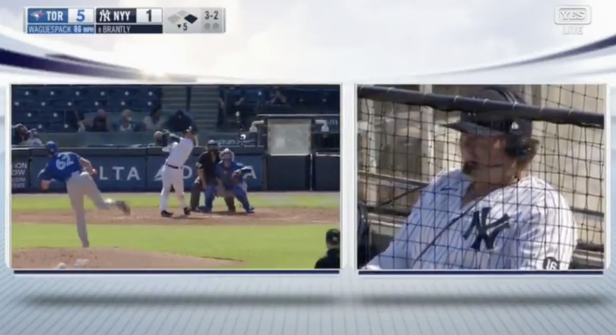 Luke Voit drops a Shit Bomb on YES Network.