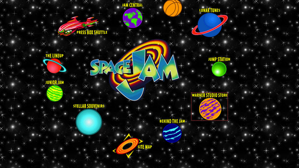 Deadspin | The Space Jam Website From 1996 Is Still Up